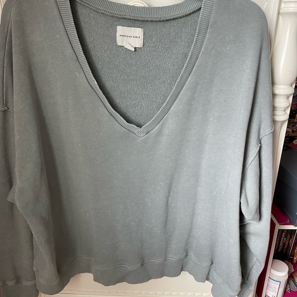 V-Neck Sweatshirt